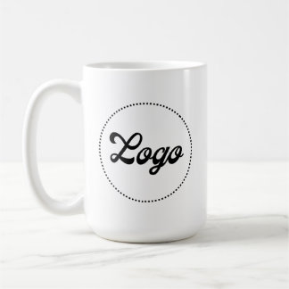 Klassieke witte aangepaste promotionele logomok 15 koffiemok