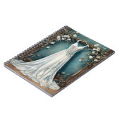 Klassieke witte jurk bruiloft notitieboek (Linkerzijde)