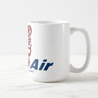 Klassieke witte koffie Mok