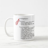 Klassieke witte Mok (Links)