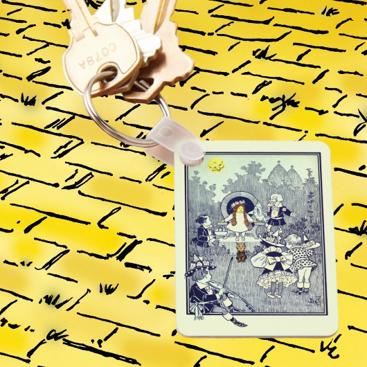 Klassieke Wizard of Oz, Dorothy ontmoet de Munchki Sleutelhanger