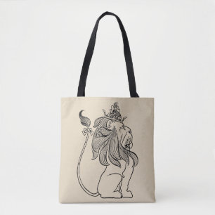 Klassieke Wizard of Oz, laffe leeuw met kroon Draagtas