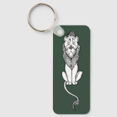 Klassieke Wizard of Oz, laffe leeuw Sleutelhanger (Voorkant)