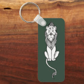 Klassieke Wizard of Oz, laffe leeuw Sleutelhanger (Voorkant)