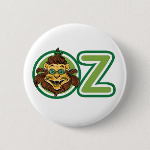 Klassieke Wizard of Oz, Leeuw in de Letter O Ronde Button 5,7 Cm