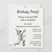 Klassieke Wizard of Oz, Leeuwenjongen Verjaardagsf Kaart (Achterkant)