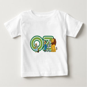 Klassieke Wizard of Oz-personages en tekstletters