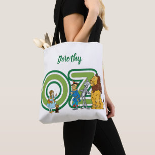 Klassieke Wizard of Oz-personages en tekstletters Draagtas