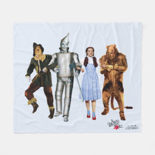 Klassieke Wizard of Oz-personages Fleece Deken