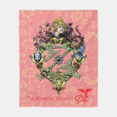 Klassieke Wizard of Oz Royalty fleece deken (Voorkant)