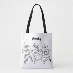 Klassieke Wizard of Oz, Schattige Dansende Munchki Draagtas