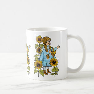 Klassieke Wizard of Oz-sprookje Zonnebloemen van D Koffiemok