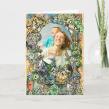 Klassieke Wizard of Oz Wenskaart