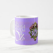 Klassieke wizard van de blauwe Mok van Oz Royalty (Voorkant links)