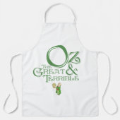 Klassieke wizard van Oz BBQ Schort voor mannen (Voorkant)