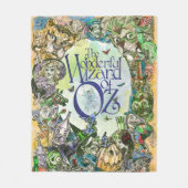 KLASSIEKE WIZARD VAN OZ FLEECE BLANKET (Voorkant)