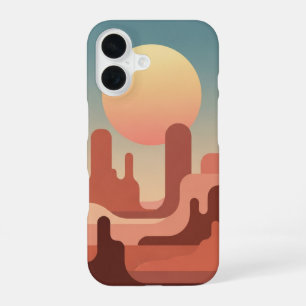 Klassieke woestijnrots iPhone 16 hoesje