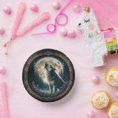 Klassieke, wolf & moon papieren kommen (Feest)