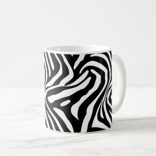 Klassieke Zebra Stripes Koffiemok