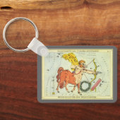 Klassieke Zodiac Astrologie Boogschutter Sterrenbe Sleutelhanger (Achterkant)