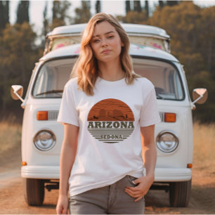 Klassieke zonsondergang Arizona Sedona T-shirt