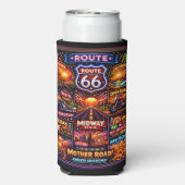 Klassieke Zuidwest Interstate Neon Night Cruiser (Seltzer Achterkant)