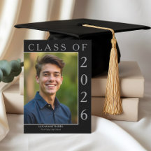 Klassieke Zwarte Afgestudeerde van de Klas van 202