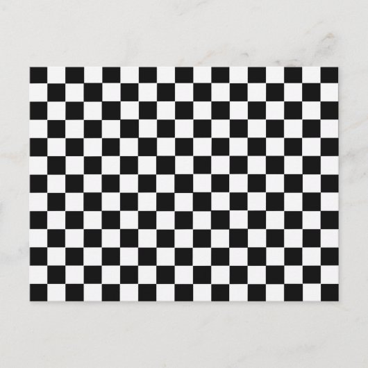 Klassieke zwarte en witte kast door STaylor Briefkaart (Voorkant)