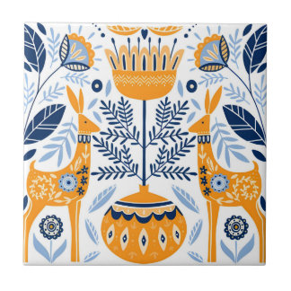 klassieke zweedse tegels tegeltje