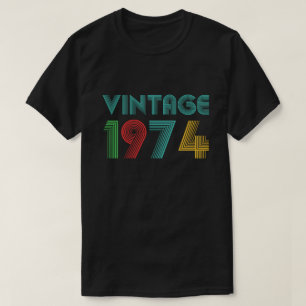 Klassieker 1974, 50e verjaardagscadeau t-shirt