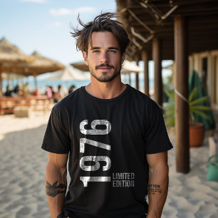 Klassieker 1976 Geboortejaar Retro Legende Sinds 1 T-shirt