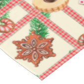 klassieker Kerst peperkoekjes Tafelkleed (Gekanteld)