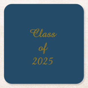 Klassieker van 2025 vierkante kartonnen onderzetter
