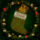 klassieker William Morris Gold Holiday Grote Kerstsok