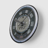 Klassischer Käfer Tachometer Oldtimer Ronde Klok (Hoek)