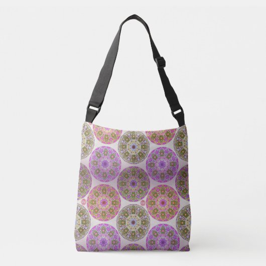 klassisches Mandala Muster   Crossbody Tas (Voorkant)