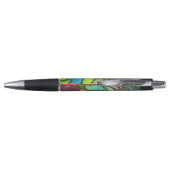 Klassy Style Floral Glas in lood Pen (Achterkant)