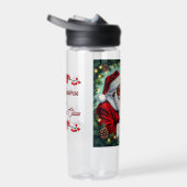 Klaus en mevrouw Clause Zoete Kerstmis Waterfles (Rechts)