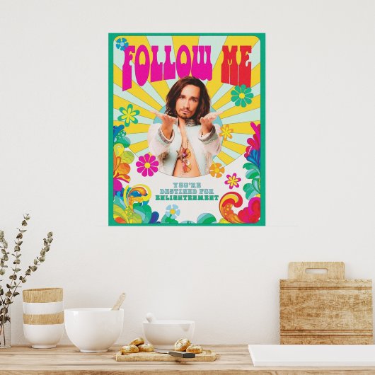 Klaus Hargreeves volgt me de paraplu acadmey Poster (Keuken)