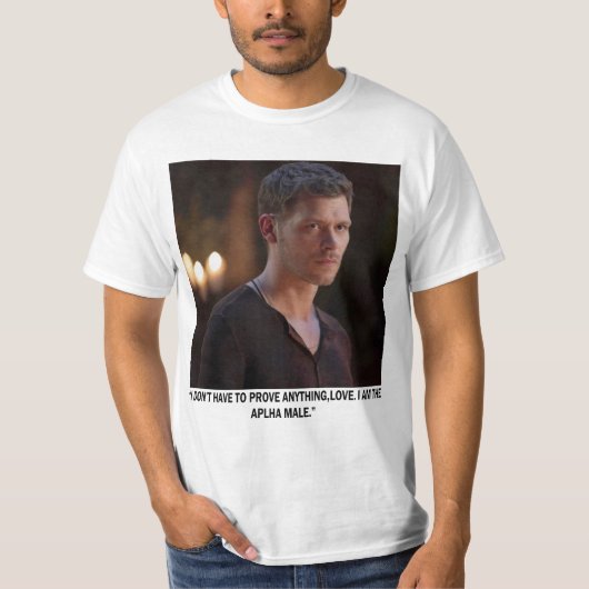 klaus mikaelson film t-shirt (Voorkant)