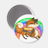 KlausFoxCuteMangnet Magneet (Voorkant / Achterkant)