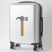 Klauw Hammer Cartoon Sticker (Koffer)
