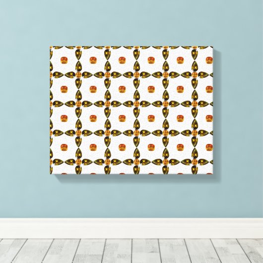 klaver canvas afdruk (Insitu (Houten vloer))