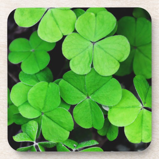 klaver drankjes onderzetter (Voorkant)