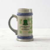 Klaver, kabouters & Pot met Goud Stein Bierpul (Links)