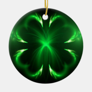 klaver keramisch ornament