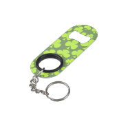 klaver mini flessenopener (Achterkant Gekanteld)
