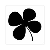 klaver 	rubberstempel (Afrduk)