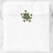 Klaver & Schildpad Sticker (Tas)