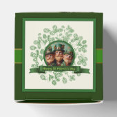 Klaver St Patrick's Day Landschap CFB Bedankdoosjes (Bovenkant)